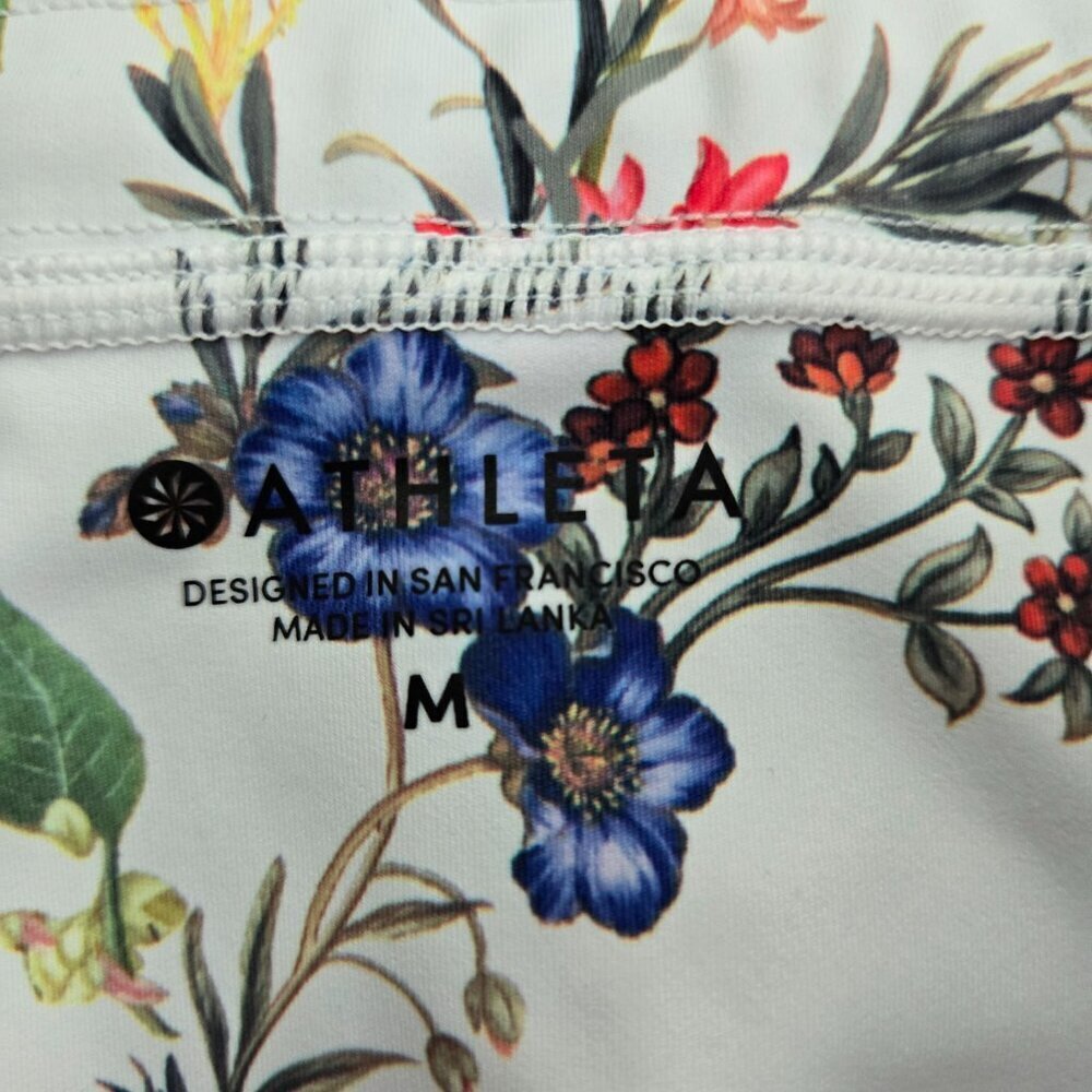 Athleta Contender Blossom 7/8 Tights M - Picture 3 of 5